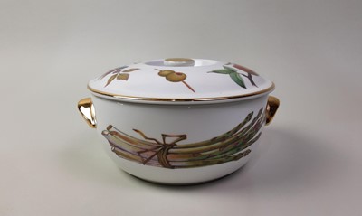 Lot 772 - THREE ROYAL WORCESTER TUREENS