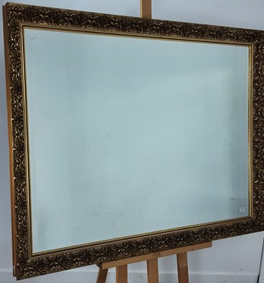 Lot 775 - LARGE GILT FRAMED MIRROR