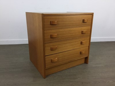 Lot 798 - RETRO CHEST OF DRAWERS