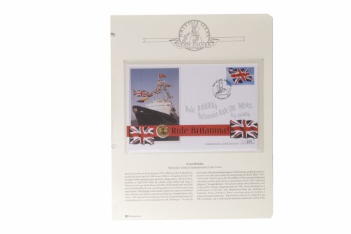 Lot 528 - BRITISH ISLES COIN COVER COLLECTION...
