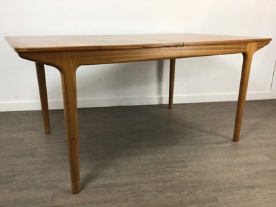 Lot 535 - MCINTOSH OF KIRKCALDY, TEAK EXTENDING DINING TABLE