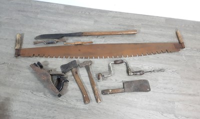 Lot 72 - GROUP OF VINTAGE TOOLS