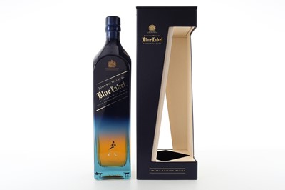 Lot 233 - JOHNNIE WALKER BLUE LABEL KARMAN LINE EDITION 1L