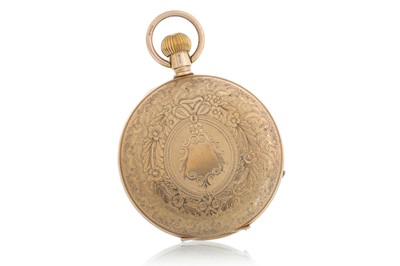 Lot 801 - EARLY 20TH CENTURY HUNTER POCKET WATCH