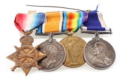 Lot 94 - WWI MEDAL GROUP