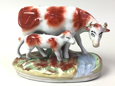 Lot 43 - STAFFORDSHIRE STONEWARE GROUP