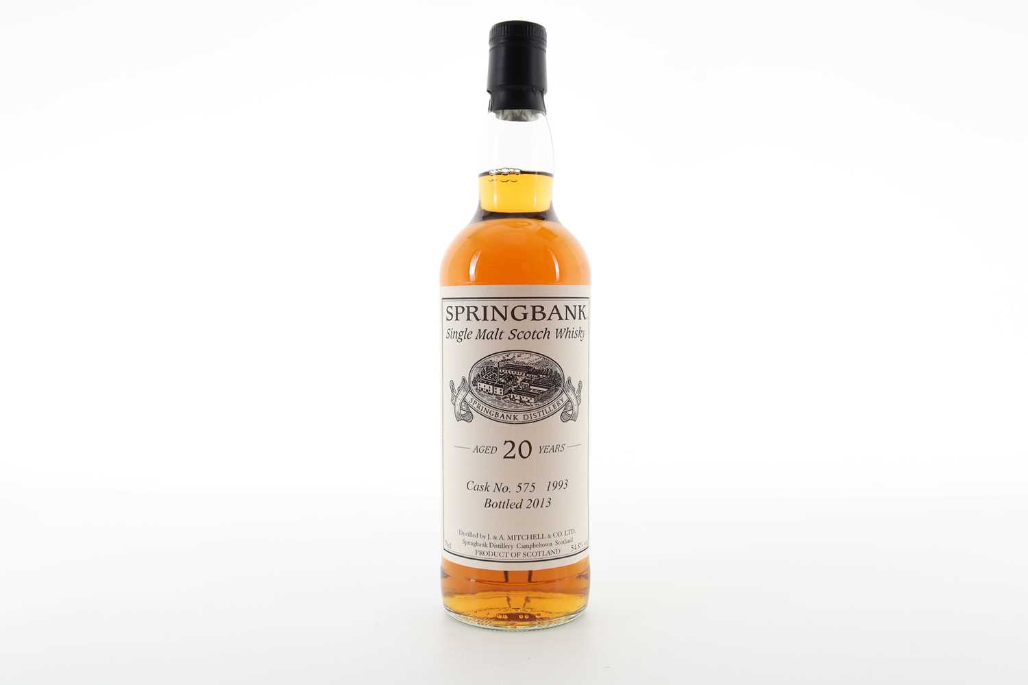 Lot 234 - SPRINGBANK 1993 20 YEAR OLD PRIVATE CASK #575