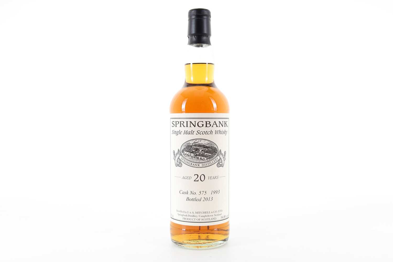 Lot 16 - SPRINGBANK 1993 20 YEAR OLD PRIVATE CASK #575