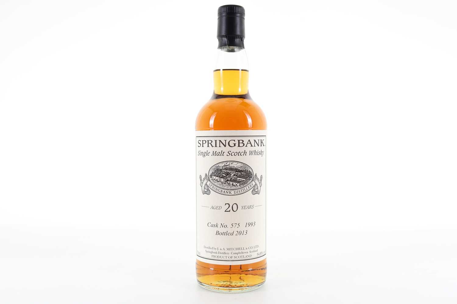 Lot 64 - SPRINGBANK 1993 20 YEAR OLD PRIVATE CASK #575