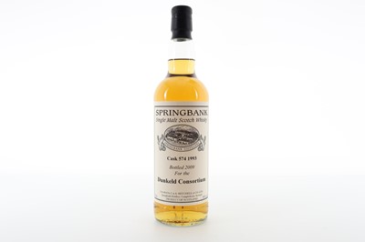 Lot 237 - SPRINGBANK 1993 PRIVATE CASK #574 FOR DUNKELD CONSORTIUM