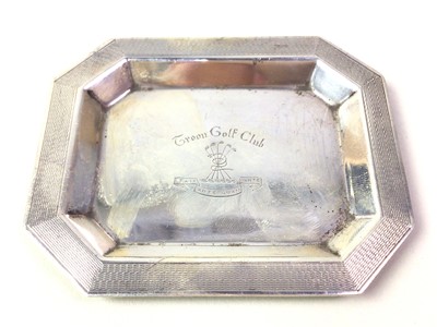 Lot 114 - TROON GOLF CLUB SILVER DISH