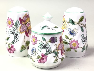 Lot 116 - MINTON HADDONHALL CRUET SET