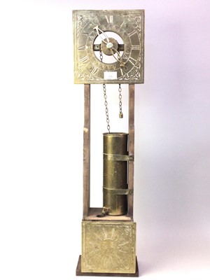 Lot 123 - BRASS WATER CLOCK