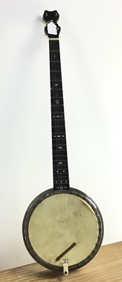 Lot 220 - FIVE STRING DANIELS PATENT BANJO