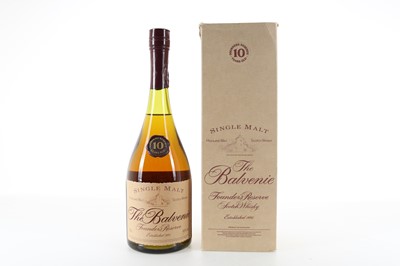 Lot 24 - BALVENIE 10 YEAR OLD FOUNDER'S RESERVE COGNAC BOTTLE