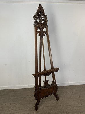 Lot 241 - LARGE MAHOGANY EASEL