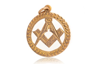 Lot 540 - MASONIC PENDANT