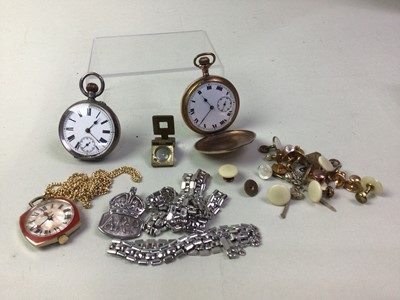 Lot 271 - SILVER POCKET WATCH