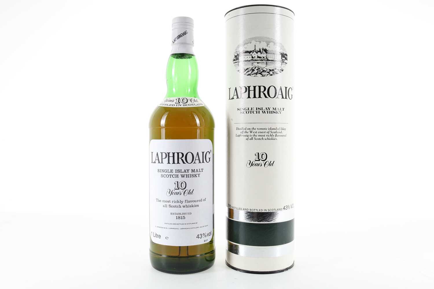 Lot 27 - LAPHROAIG 10 YEAR OLD PRE-ROYAL WARRANT 1L