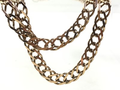 Lot 278 - NINE CARAT GOLD CHAIN