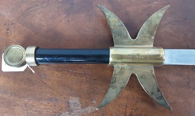 Lot 107 - KNIGHT'S TEMPLAR CEREMONIAL SWORD