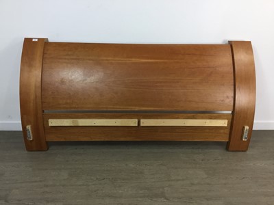 Lot 459 - TOM SCHNEIDER WALNUT WAVE BED