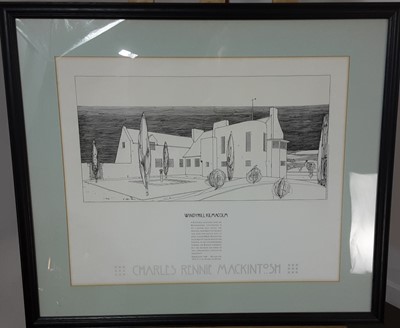 Lot 342 - SET OF SIX CHARLES RENNIE MACKINTOSH PRINTS