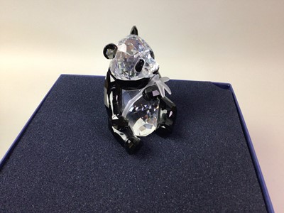 Lot 350 - TWO SWAROVSKI CRYSTAL FIGURES