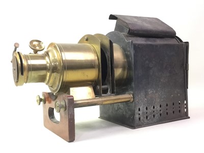 Lot 370 - VICTORIAN MAGIC LANTERN