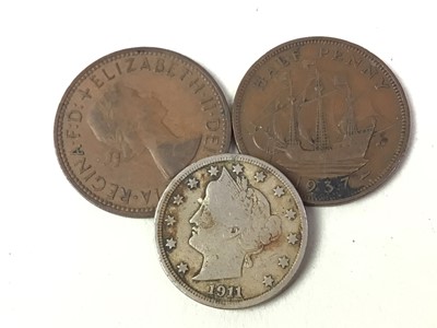 Lot 374 - COLLECTION OF COINS