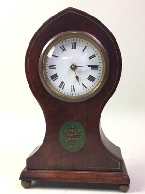 Lot 321 - THREE MANTEL CLOCKS