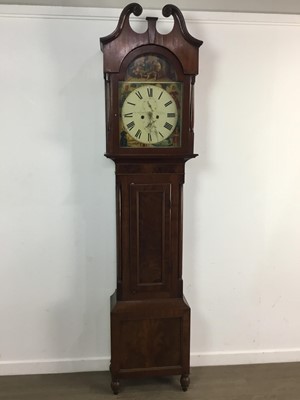 Lot 322 - VICTORIAN LONGCASE CLOCK