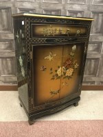 Lot 247 - MID 20TH CENTURY CHINESE CABINET with one long...