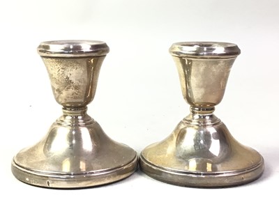 Lot 311 - PAIR OF SILVER NAPKIN RINGS