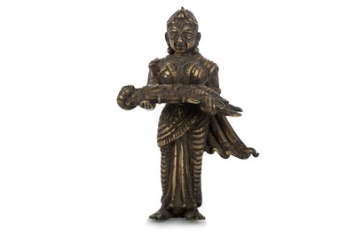 Lot 1381 - FAR EASTERN CAST METAL FIGURE