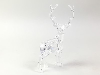 Lot 466 - SWAROVSKI FIGURE OF A STAG