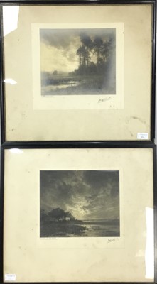 Lot 414 - TWO ETCHINGS