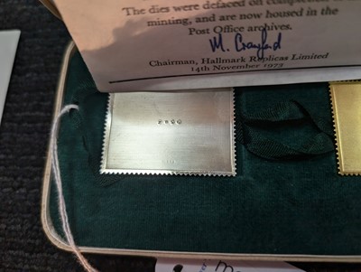 Lot 932 - HRH THE PRINCESS ANNE & CAPTAIN MARK PHILLIPS, THE ROYAL WEDDING STAMP REPLICAS