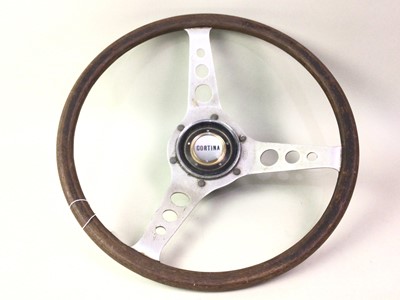 Lot 484 - CORTINA STEERING WHEEL