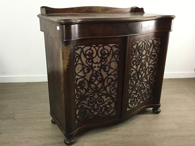 Lot 392 - VICTORIAN ROSEWOOD CHIFFONIER