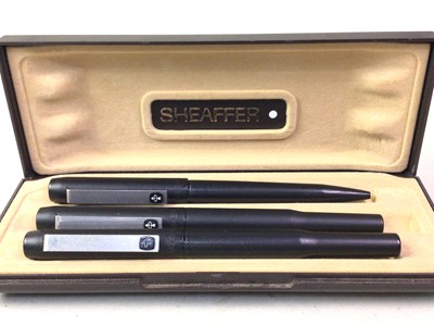 Lot 509 - SHEAFFER THREE PEN SET