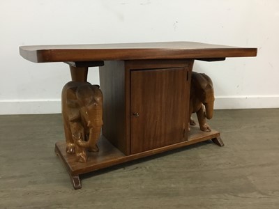 Lot 446 - TEAK COFFEE TABLE