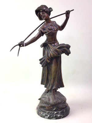 Lot 437 - BRONZE SCULPTURE BY FRANCISCO FLORA