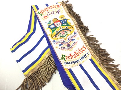 Lot 546 - INDEPENDENT ORDER OF RECHABITES SASH