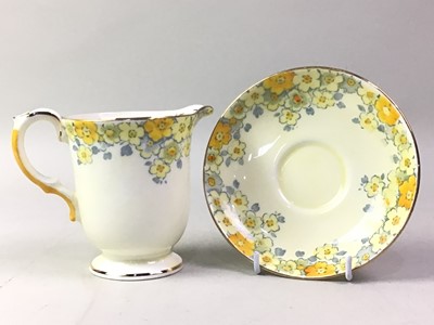 Lot 530 - CROWN STAFFORDSHIRE PART TEA SERVICE