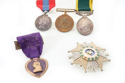 Lot 161 - FIVE MEDALS