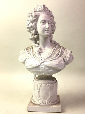 Lot 567 - PARIAN WARE BUST