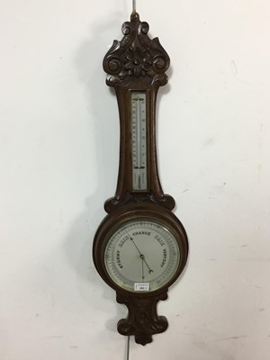 Lot 684 - GROUP OF SIX BAROMETERS