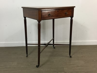 Lot 545 - VICTORIAN MAHOGANY TABLE