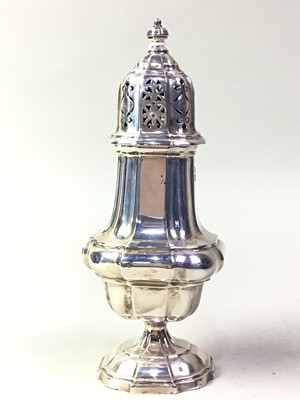 Lot 590 - SILVER SUGAR CASTER